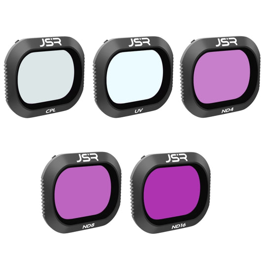 JSR 5 en 1 Filtro de lente UV CPL ND4 ND8 ND16 para DJI Mavic 2 Pro Drone