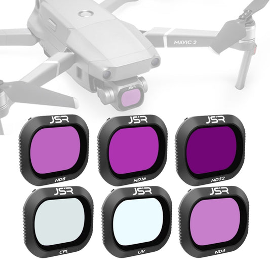 JSR Mavic 2 Pro Filtros 6 En 1 UV CPL ND4 ND8 ND16 ND32