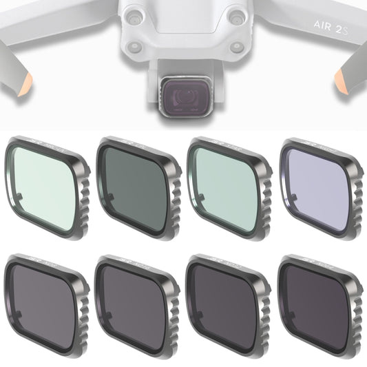 JSR KS 8 en 1 Filtro de Lente Nocturno para DJI Air 2S Drone Pro