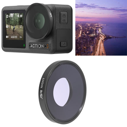 JSR NIGHT Filtro Lente Para Osmo Action 3 Alta Transmitancia