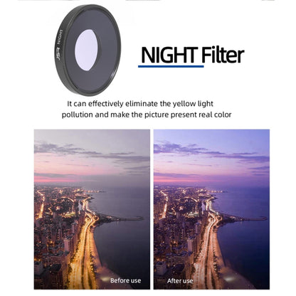 JSR NIGHT Filtro Lente Para Osmo Action 3 Alta Transmitancia