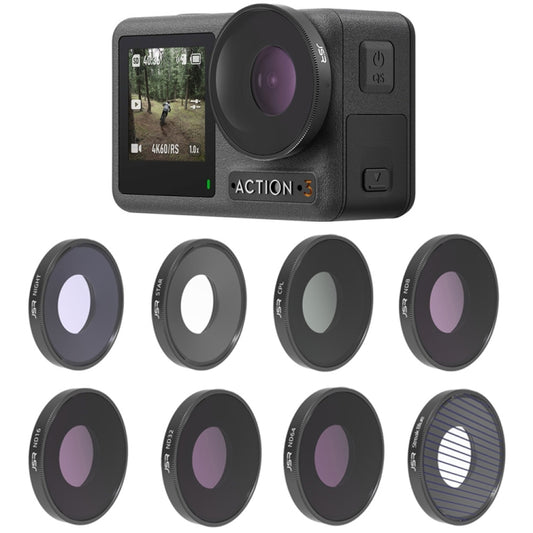 JSR 8 En 1 Streak Blue CPL Filtro Para DJI Osmo Action 3
