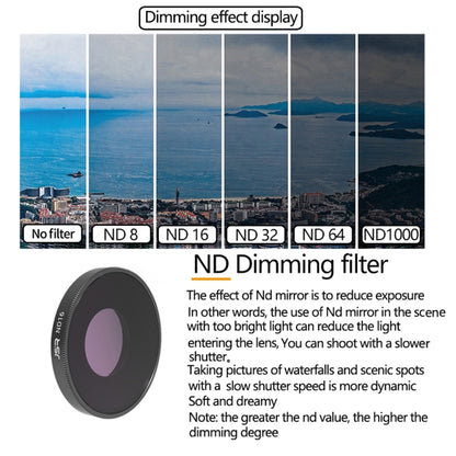 JSR 8 En 1 Streak Blue CPL Filtro Para DJI Osmo Action 3