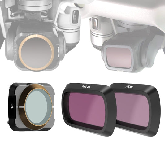 JSR Drone 3 En 1 CPL ND8 ND16 Filtro Para DJI Mavic Air 2 Profesional
