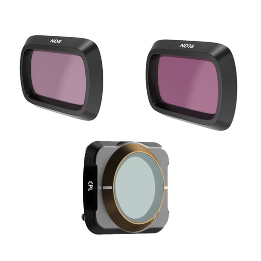 JSR Drone 3 En 1 CPL ND8 ND16 Filtro Para DJI Mavic Air 2 Profesional