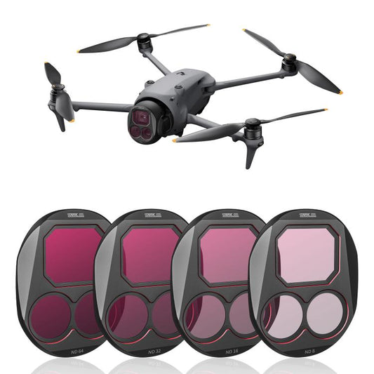 STARTRC Mavic 4 Pro Filtro ND Kit 4 en 1 ND8 ND16 ND32 ND64