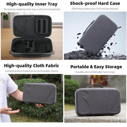 Sunnylife DJI Flip Bolso Hombro Estuche Drone 3 Baterías
