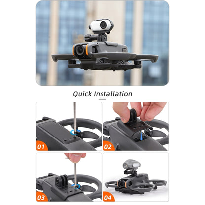 Sunnylife DJI Avata 2 Soporte Cámara Montaje Drone Luz
