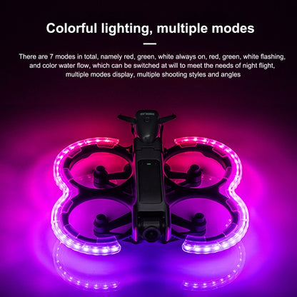 STARTRC DJI Avata 2 Drón Anillo Anticolisión LED Iluminado