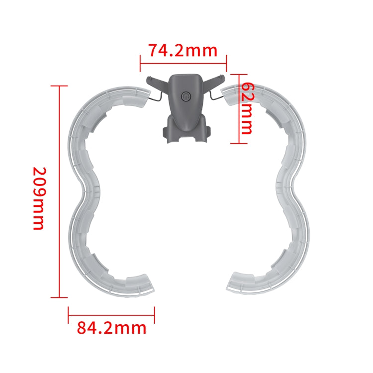 STARTRC DJI Avata 2 Drón Anillo Anticolisión LED Iluminado