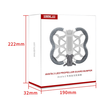 STARTRC DJI Avata 2 Drón Anillo Anticolisión LED Iluminado