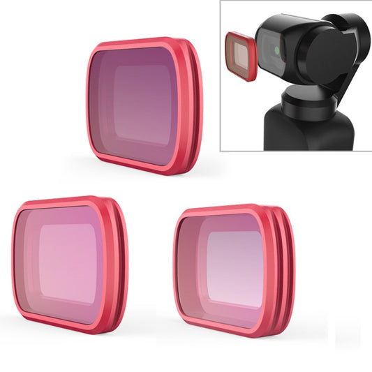 PGYTECH P-18C-012 Filtros De Lente Osmo Pocket CPL ND8 ND16 Aluminio CNC Ligero