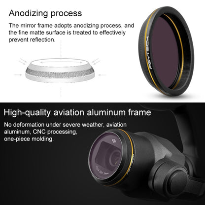 PGYTECH X4S-HD ND64 Filtro de Lente para DJI Inspire 2 Drone