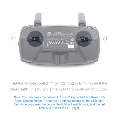 PGYTECH P-MA-124 Accesorio Cubierta Protección LED DJI Mavic Pro Plegable