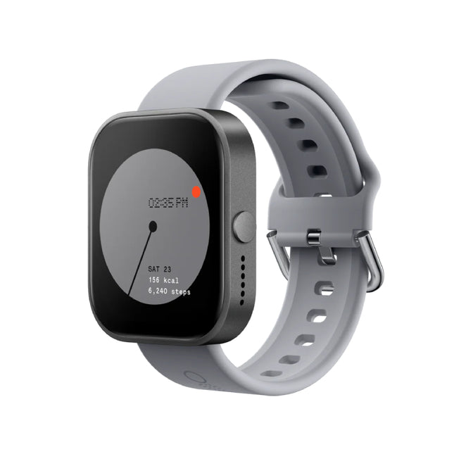 Nothing CMF Watch Pro D395 Smartwatch Dark Grey Frame Ash Grey Strap Pantalla