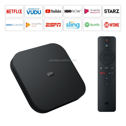 Xiaomi TV Box S 2nd Gen 4K HDR Google TV 2GB RAM 8GB Almacenamiento