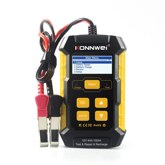 KONNWEI KW510 3 En 1 Probador Cargador De Batería Coche
