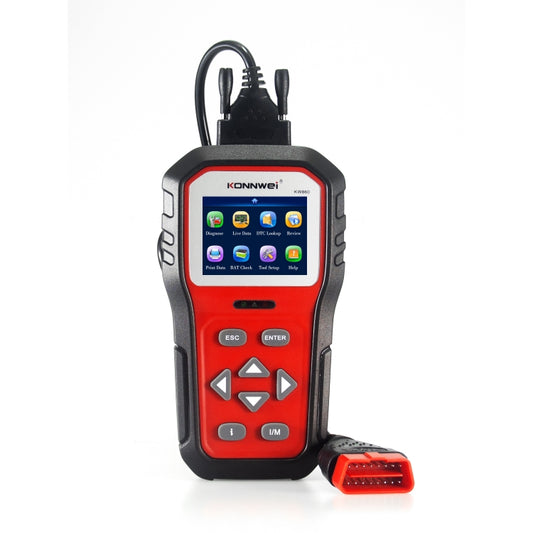 KONNWEI KW860 Probador De Batería Para Coche Pantalla 2,8