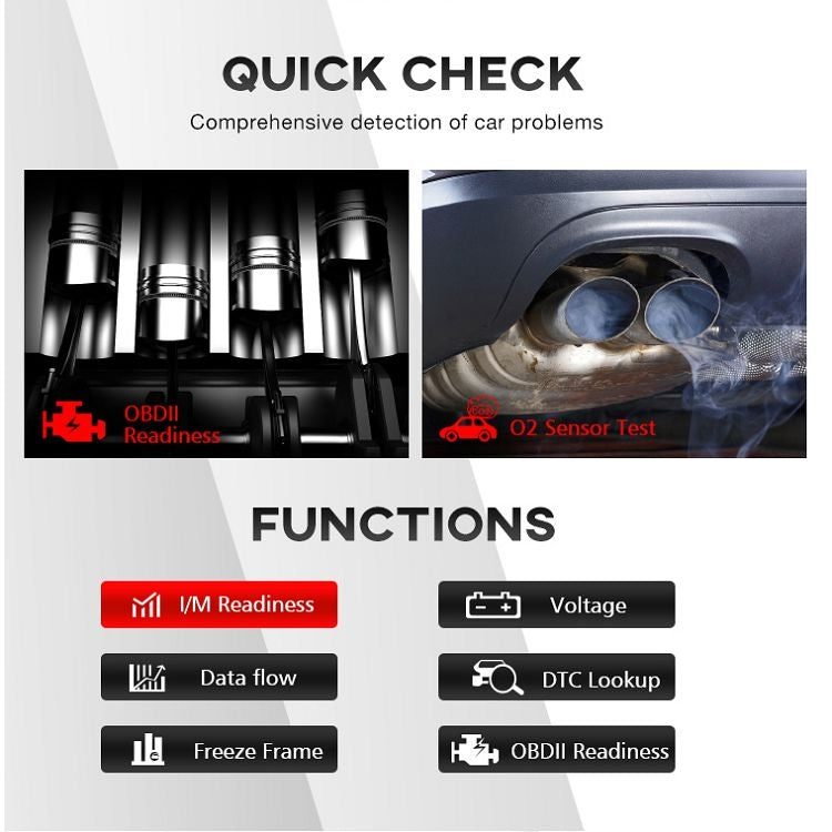 KONNWEI KW860 Probador De Batería Para Coche Pantalla 2,8