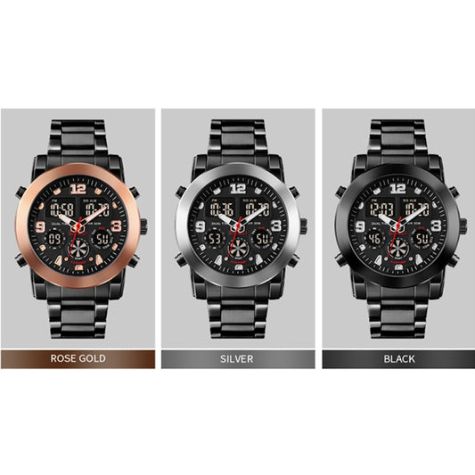 SKMEI 1642 Reloj Digital Pantalla Iluminada Estilo Urbano