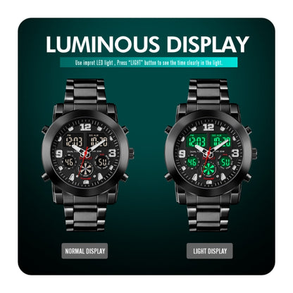 SKMEI 1642 Reloj Digital Pantalla Iluminada Estilo Urbano