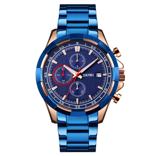 SKMEI 9192 Reloj De Hombre Acero Inoxidable Luminoso