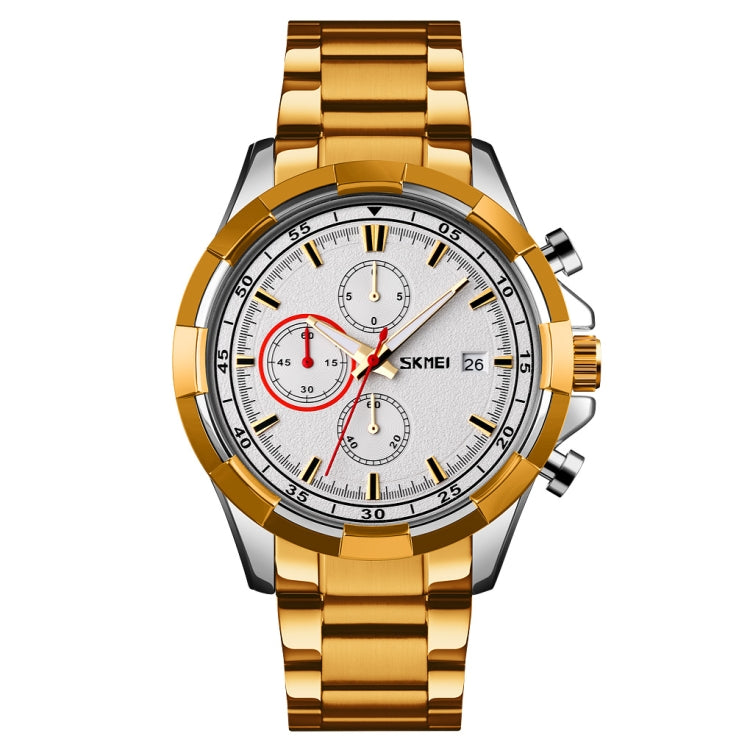 SKMEI 9192 Reloj De Hombre Acero Inoxidable Luminoso