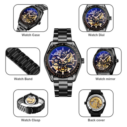 SKMEI 9194 Reloj Mecánico Automático Resistente 30m