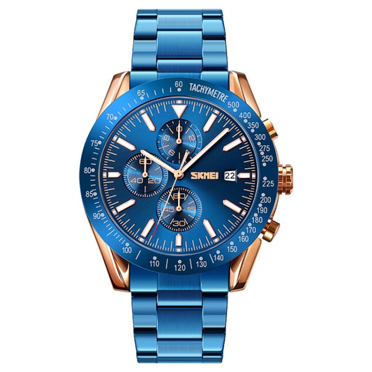SKMEI 9253 Reloj Cronómetro Correa Acero Inoxidable