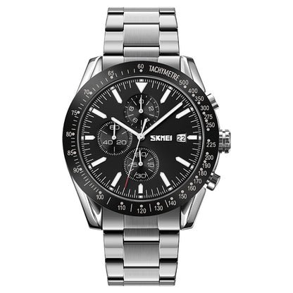 SKMEI 9253 Reloj Cronómetro Correa Acero Inoxidable
