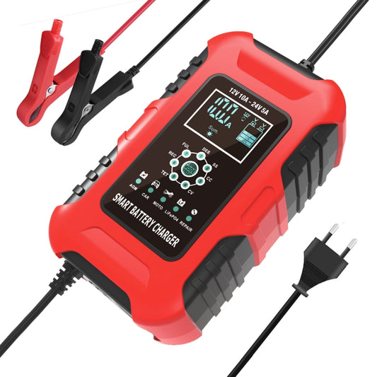 FOXSUR 10A 12V Cargador Batería Inteligente 7 Etapas