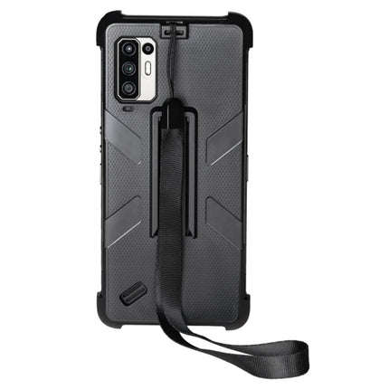 Funda para teléfono Ulefone Armor 8 8 Pro TPU y PC con clip trasero negra