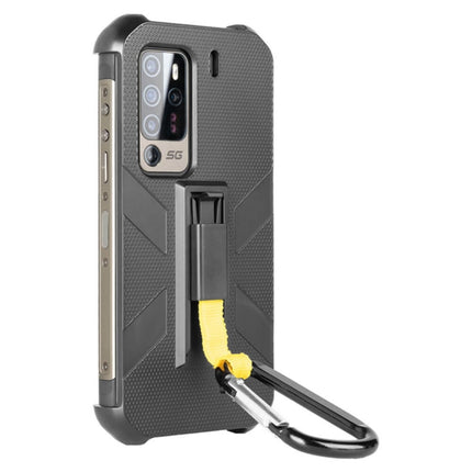 Funda para teléfono Ulefone Armor 8 8 Pro TPU y PC con clip trasero negra