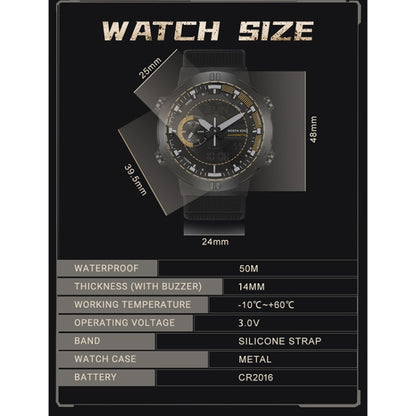 North Edge Hornet Reloj Deportivo Luminoso Resistente
