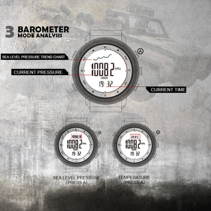 North Edge APACHE-46 Reloj Inteligente Impermeable Exterior