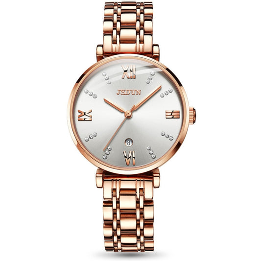 JIN SHI DUN 6533 Reloj Cuarzo Mujer Impermeable Elegante