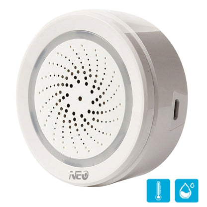 NEO NAS-AB02WT Alarma de Sirena USB WiFi Sensor Temperatura para Hogar