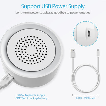 NEO NAS-AB03WT Alarma USB WiFi Con Sensor de Temperatura
