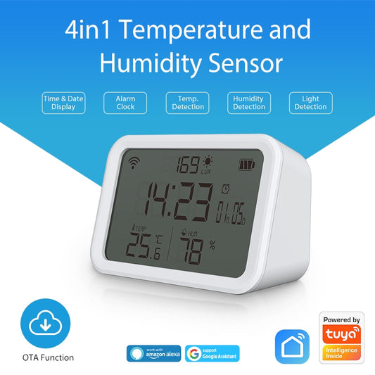 NEO NAS-CW01W Sensor WiFi 4 En 1 Temperatura Hogar Pro