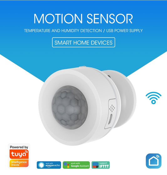 Neo NAS-PD07W Sensor De Movimiento PIR WiFi Con Temperatura