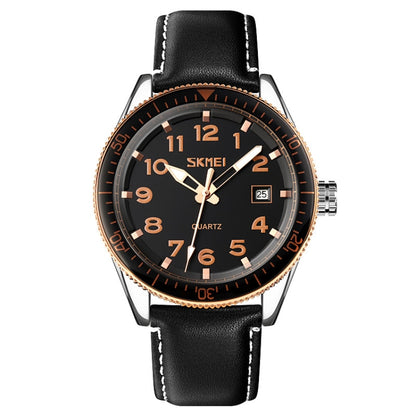 SKMEI 9232 Reloj Cuarzo Resistente Al Agua 30m Acero