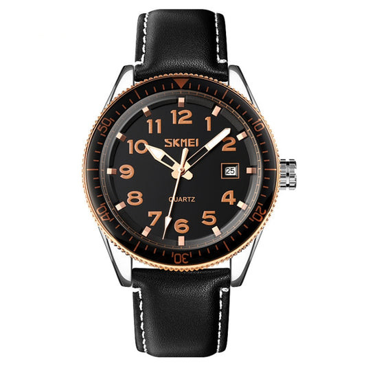 SKMEI 9232 Reloj Cuarzo Resistente Al Agua 30m Acero
