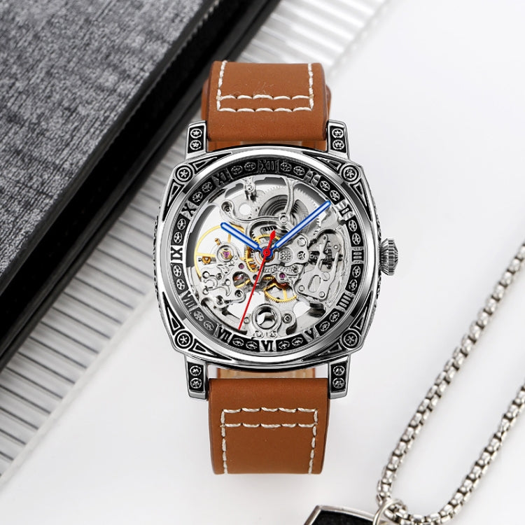 SKMEI 9271 Reloj Automático Impermeable 50m Clásico