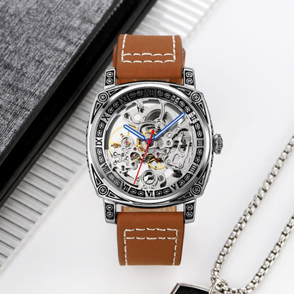 SKMEI 9271 Reloj Automático Impermeable 50m Clásico