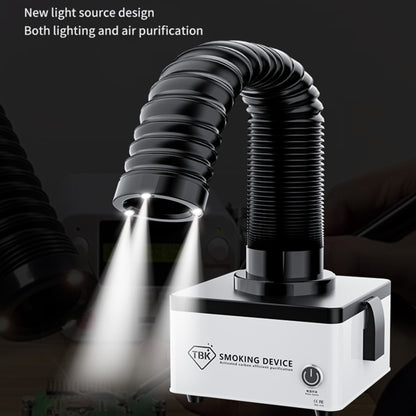 TBK 638 Mini Purificador de Humo Instrumento 50W Gran Succión