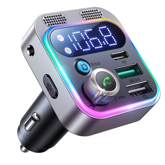Joyroom JR-CL16 Transmisor FM Bluetooth Automóvil 48W Carga Rápida