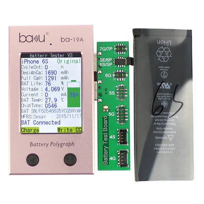 BAKU ba-19 Polígrafo de Batería para iPhone Verificación en 1 Segundo