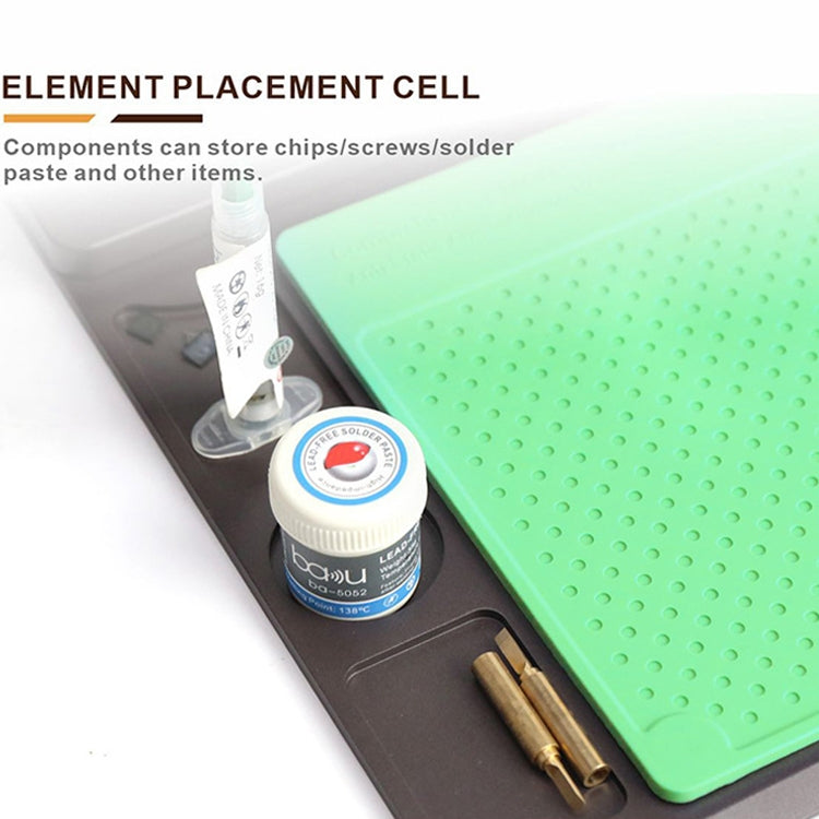 BAKU BA-697 Almohadilla Aislante Microscopio 2 En 1 Antiestática