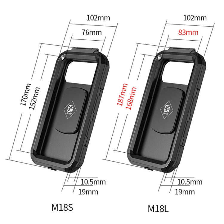 MotoCharge Espejo Para Moto Carga Inalámbrica Impermeable
