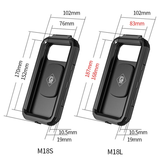 MotoCharge Espejo Para Moto Carga Inalámbrica Impermeable